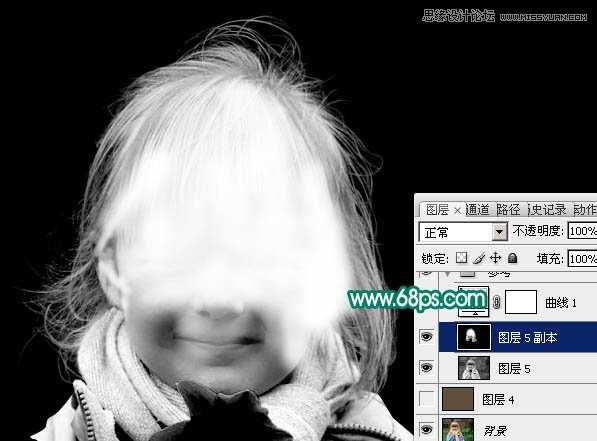 Photoshop巧用通道超精细的抠儿童头发丝教程,PS教程