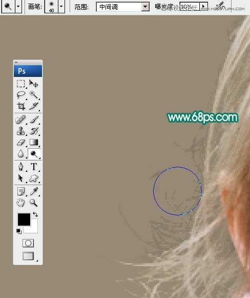 Photoshop巧用通道超精细的抠儿童头发丝教程,PS教程
