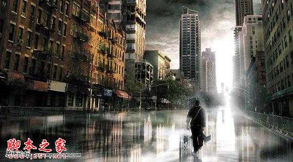 ‘PS合成制作出梦幻创意的水上城市‘
