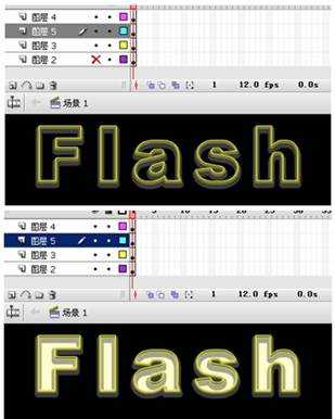 使用Flash制作描边立体文字,PS教程,思缘教程网