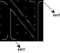 serif