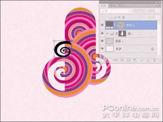 Photoshop CS4绘制时尚女性主题视觉