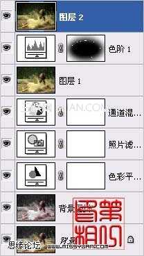 ‘Photoshop为外景美女调出柔美暖色调‘