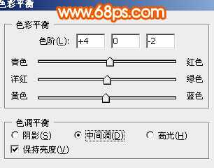 ‘ps想将偏暗的人物转为橙红的手绘效果(更换服饰)‘
