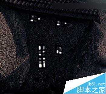 ‘Photoshop合成冷色风格的破损巨石人脸场景效果图‘