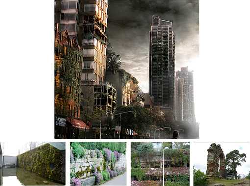‘Photoshop打造一座被水冲过的灾难城市‘