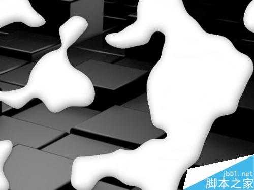 ‘ps滤镜和图层样式制作乳胶漆特效‘