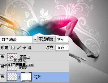 ‘photoshop合成舞动性感美女壁纸效果‘