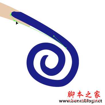 Illustrator绘制矢量画实例弯弯月牙_天极设计在线转载