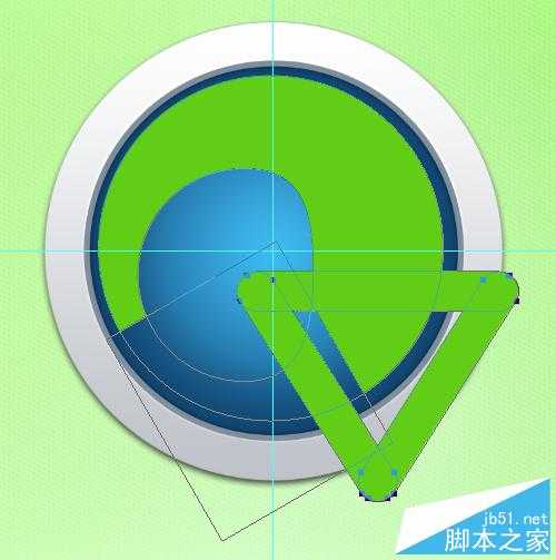 ‘PS绘制一枚超质感的QQ旋风图标‘