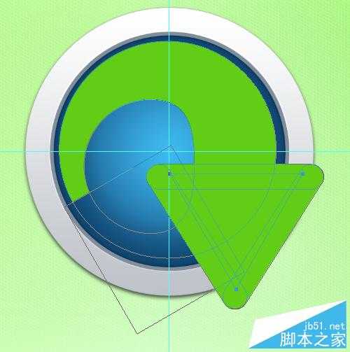 ‘PS绘制一枚超质感的QQ旋风图标‘