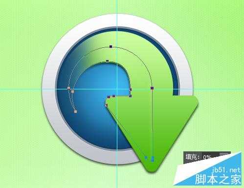 ‘PS绘制一枚超质感的QQ旋风图标‘