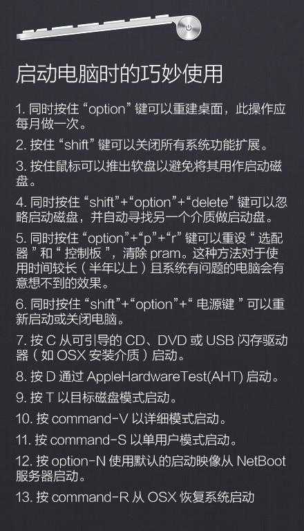 超级实用Mac电脑快捷键大全：赶紧收藏吧
