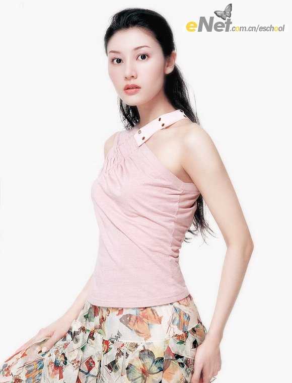 Photoshop教程:POP风格的MM肖像画