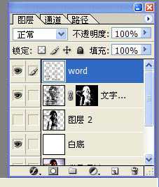 ‘Photoshop快速打造个性文字人像效果‘