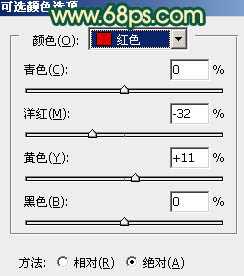‘Photoshop为人物写真图片增加甜美的粉橙色效果‘