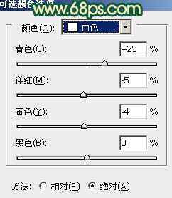 ‘Photoshop为人物写真图片增加甜美的粉橙色效果‘