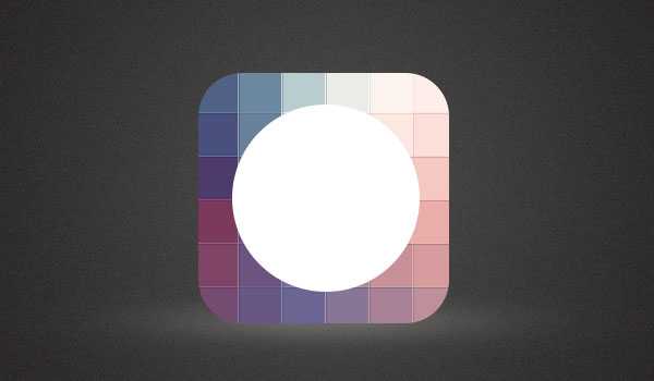 ‘Photoshop制作精细的格子纹理小图标‘