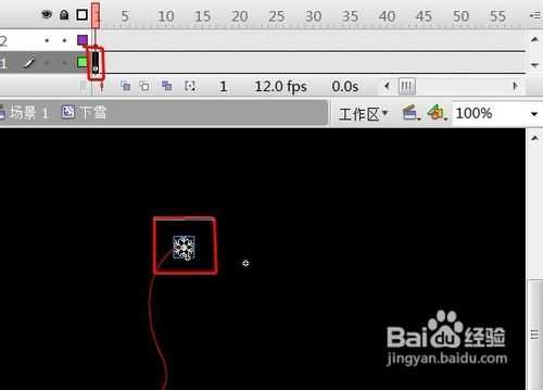Flash怎样制作下雪的效果