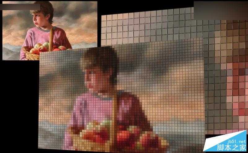 ‘Photoshop制作超酷的3Dmax中马赛克材质效果‘