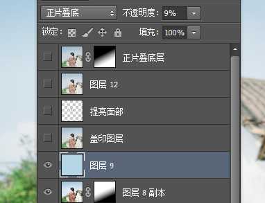 ‘PS快速调出文艺风格小清新色调人像照片‘