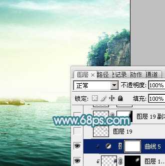 ‘Photoshop打造唯美的彩虹岛婚片教程‘