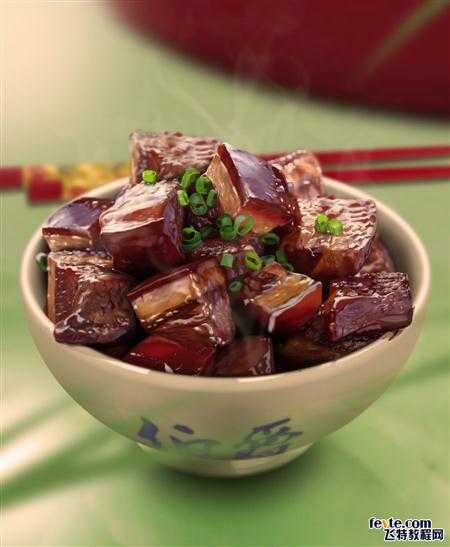 ‘PS鼠绘逼真的红烧肉‘