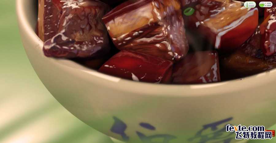 ‘PS鼠绘逼真的红烧肉‘