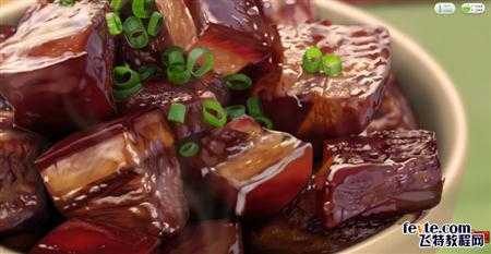 ‘PS鼠绘逼真的红烧肉‘