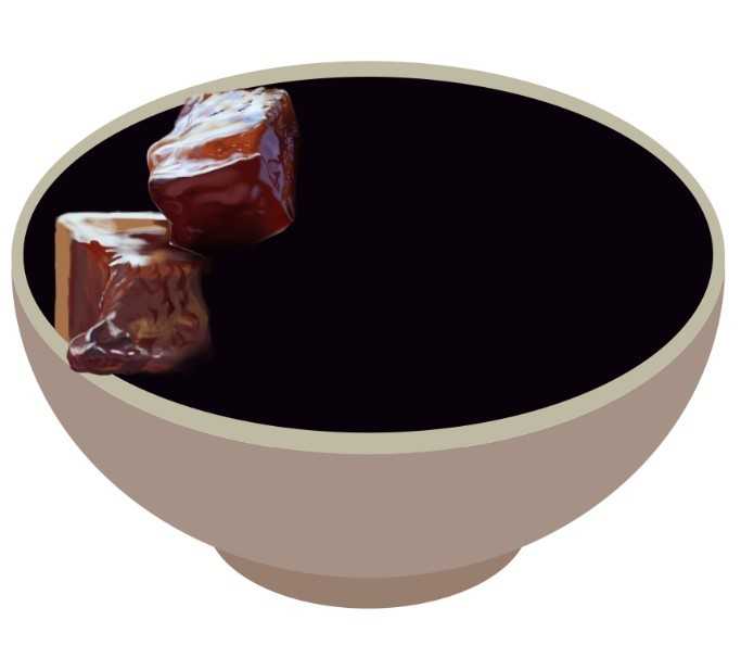 ‘PS鼠绘逼真的红烧肉‘