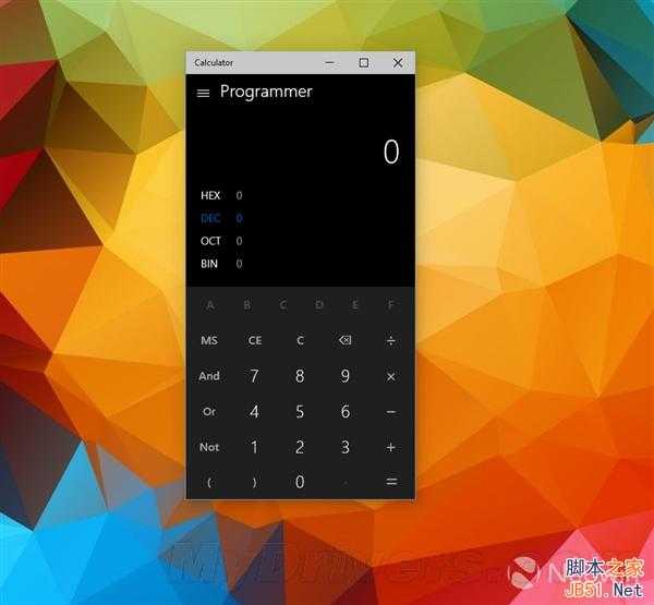 酷！Windows 10计算器焕然一新