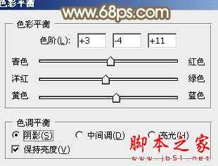 ‘Photoshop将花草边的美女调制出柔和的黄褐色‘