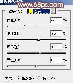 ‘Photoshop打造唯美的红褐色林间人物图片‘