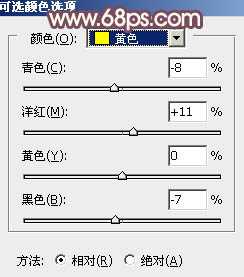 ‘Photoshop打造唯美的红褐色林间人物图片‘