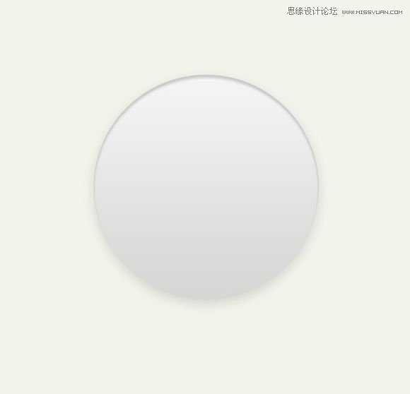 ‘Photoshop绘制时尚质感的圆形播放器UI图标教程‘