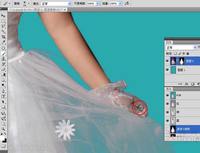 ‘Photoshop制作唯美的粉红色蝴蝶仙子效果教程‘