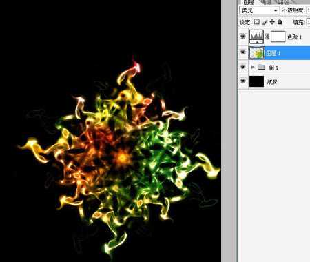 ‘Photoshop用滤镜实现绚丽的光束叠加效果‘