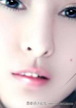 ‘Photoshop将圣诞美女图片制作出转手绘效果‘