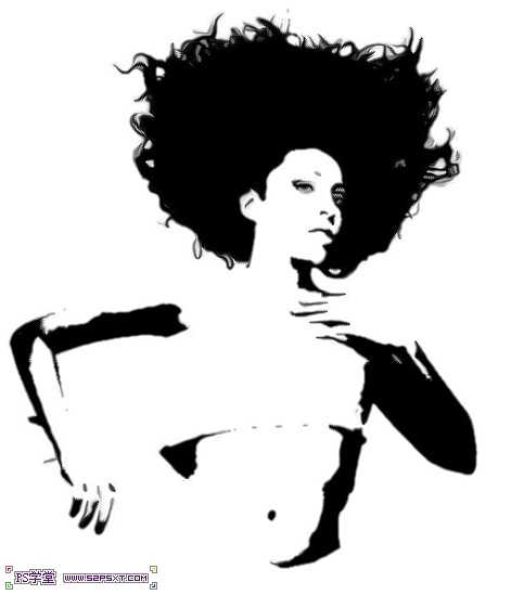 ‘PS滤镜把人物转为个性的彩色油画风格水彩画‘