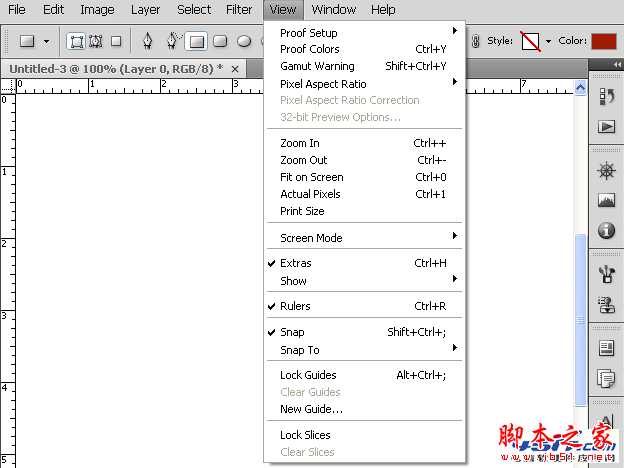 ‘PhotoShop(PS)实践中总结参考线实用技巧文字排版实例教程‘