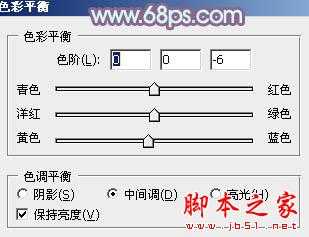 ‘Photoshop将花边的美女调制出甜美的暖紫色‘