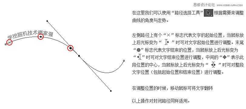 ‘PS路径工具给文字排版小知识‘