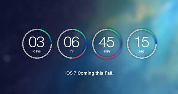 ‘PS创建简单的苹果IOS7系统中的倒数计时器图片‘