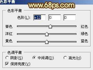 ‘Photoshop为绿茵婚片调制出柔美的晨曦暖黄色‘