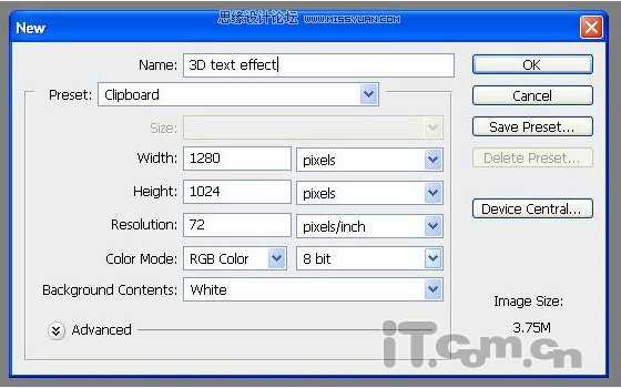 ‘Photoshop打造立体的质感文字‘