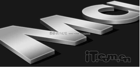 ‘Photoshop打造立体的质感文字‘