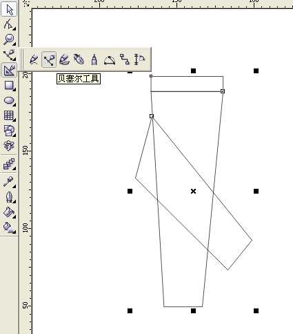 CorelDraw，休闲裤