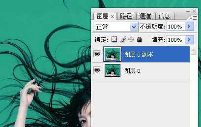 ‘photoshop利用抽出滤镜抠出背景单色发丝较多的人物图片‘