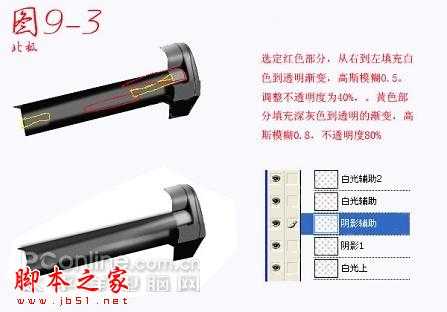 ‘Photoshop鼠绘逼真的MP5冲锋枪教程‘