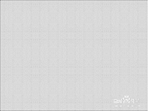 ‘用PS制作黑色正点白色背景方法介绍‘